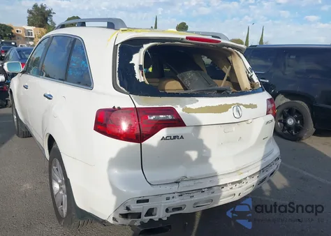 2012 Acura Mdx из США, поврежденный, VIN 2HNYD2H23CH535648